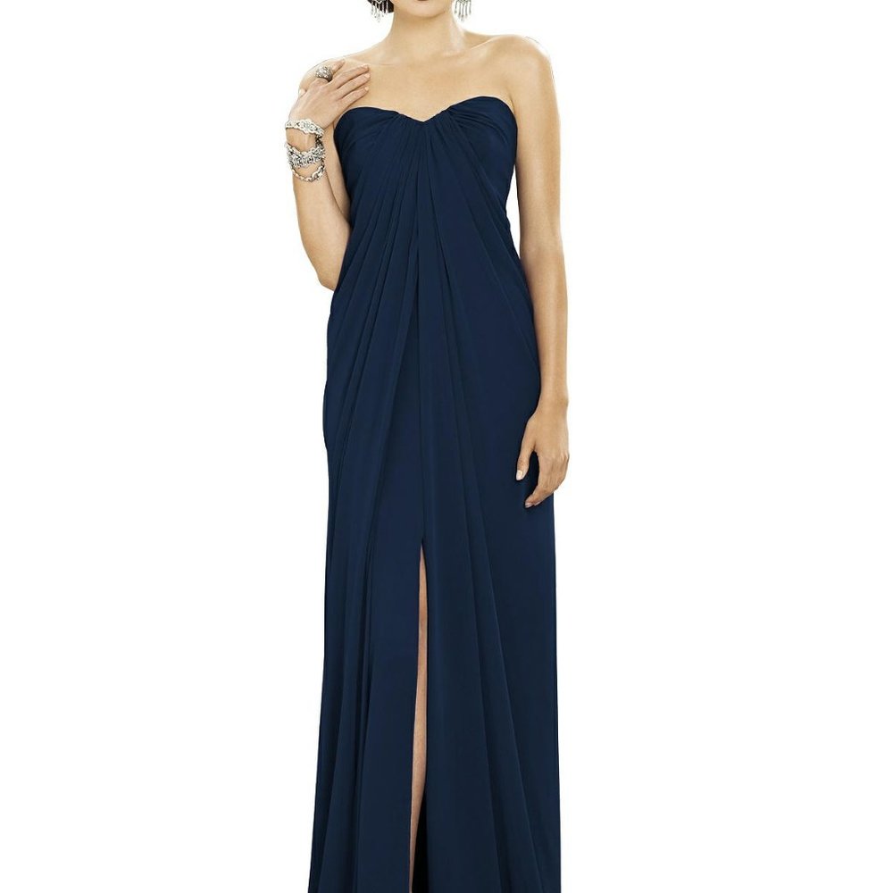 Dessy 2879..Special Occasion / Formal Dress...Midnight...Size 2...NWT